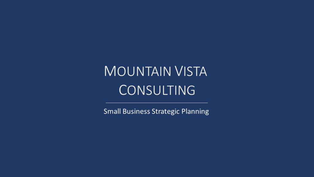Mountain Vista Consulting